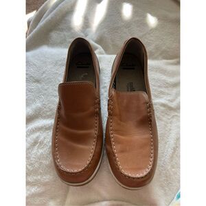 Clarks Collection Brown Soft Cushion With Ortholite Shoes Men’s Size 11